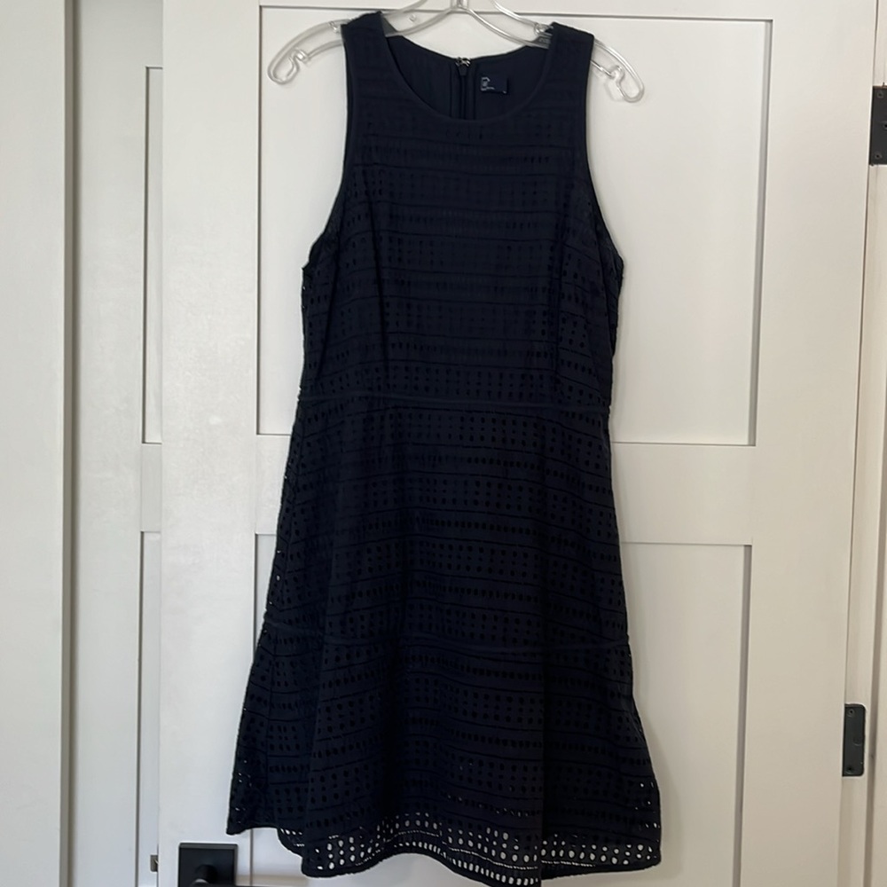 Gap navy Cotten A-Line dress
